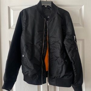 Black H&M Bomber Jacket
